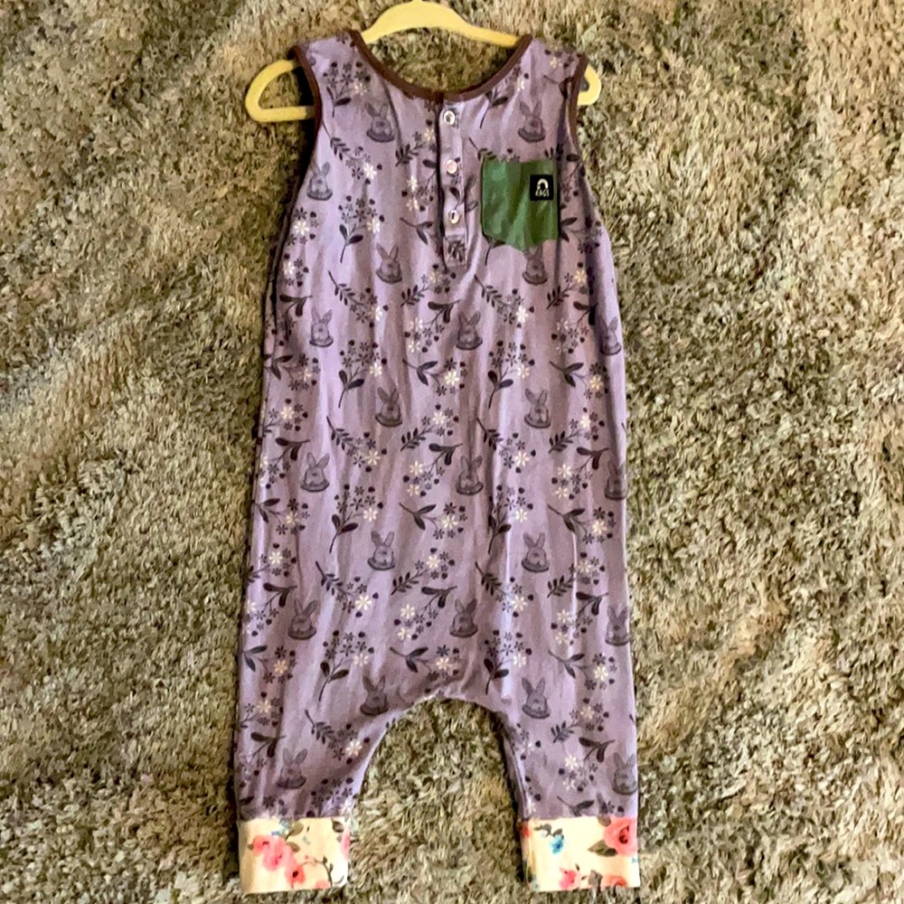 Bunnies Rags to Raches Romper